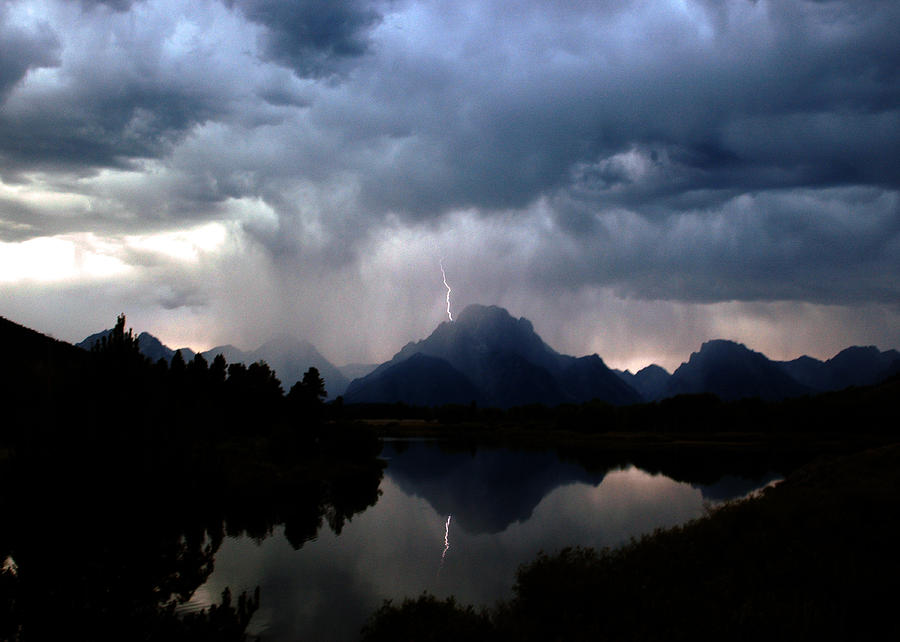 Mountain Photograph - Stormy Mountain by Jonathan Schreiber
