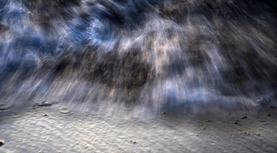 Stormy Sea and Sand Photograph by Catherine Murton