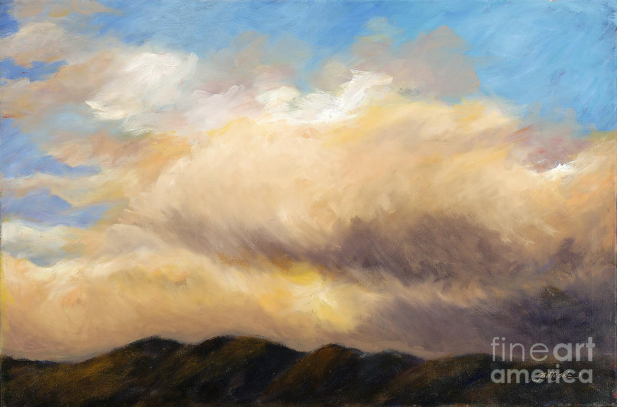 Stormy Sky Painting by Pati Pelz