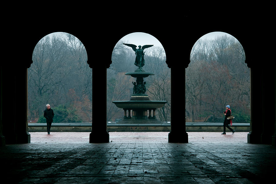 Bethesda Fountain Photograph by Heidi Reyher - Pixels