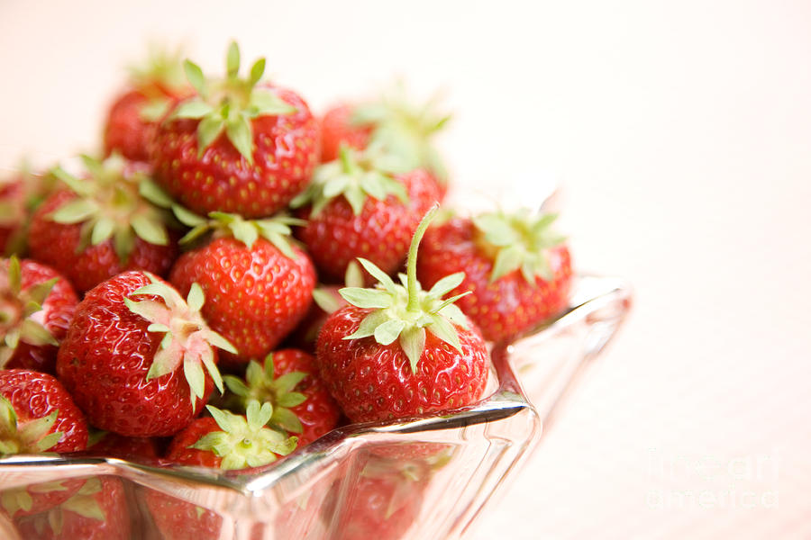 Strawberries Photograph by Kati Finell