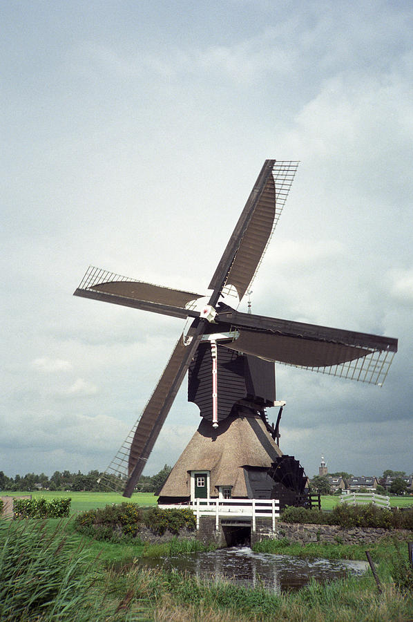 Streefkerk windmill Photograph by Cornelis Verwaal