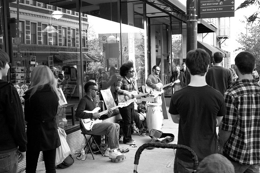 Street band Photograph by Gray  Artus