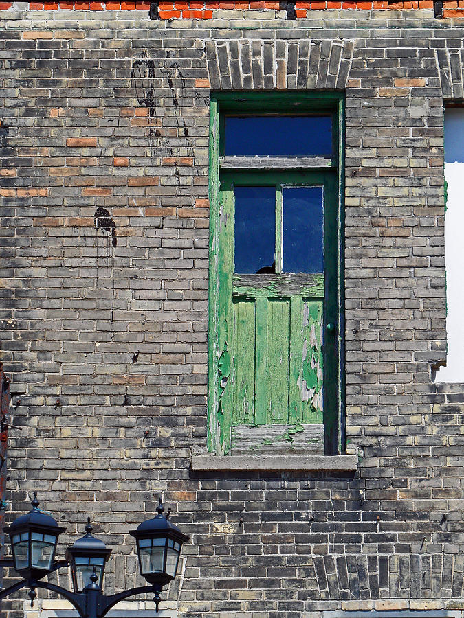 Street Door Photograph by Cyryn Fyrcyd