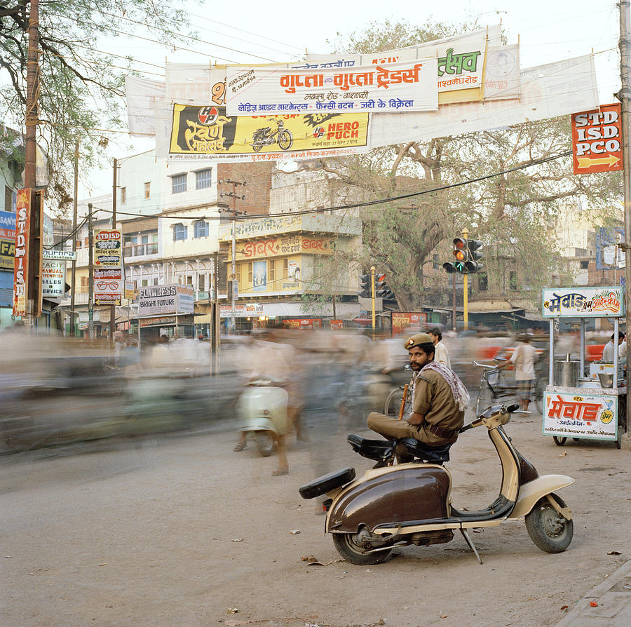 India Street Life Photograph by Shaun Higson