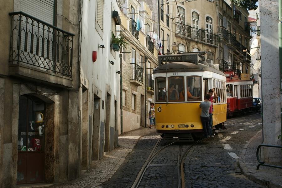 Lisbon Photograph - Streetcars of Lisbon by Irina Zelichenko