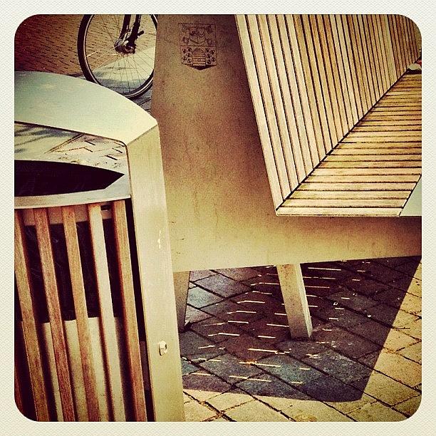 Furniture Photograph - Streetfurniture In The Centre Of #venray by Wilbert Claessens