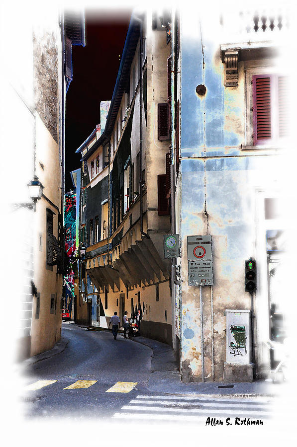 Streets of Florence 4 Photograph by Allan Rothman