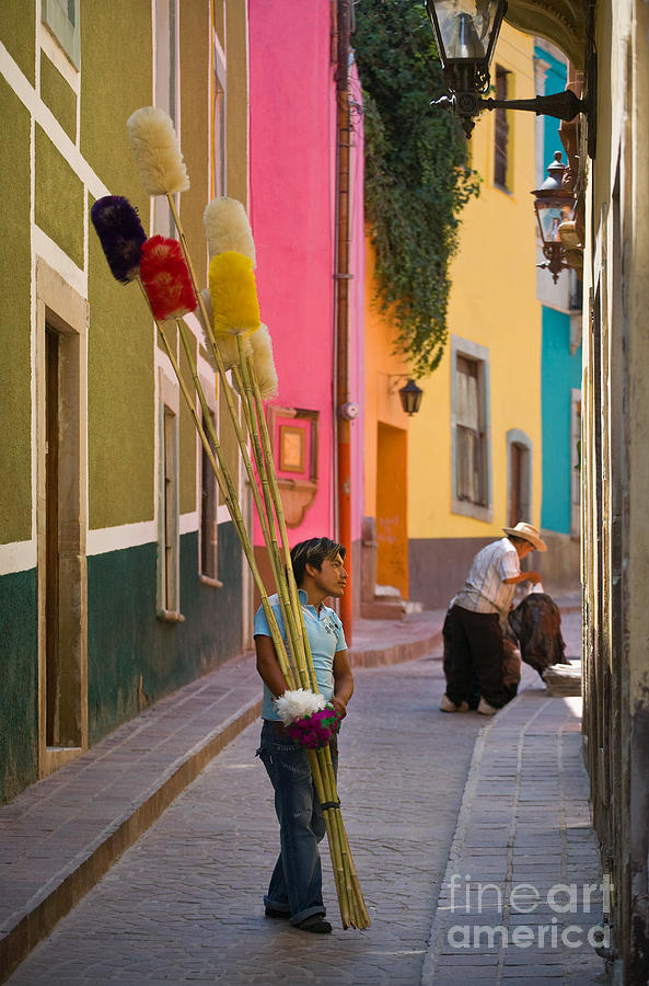 Streets of Guanajuato Photograph by Craig Lovell