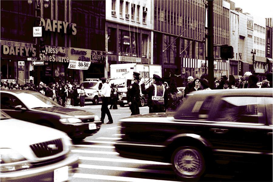 New York City Mixed Media - Streets of New York by Jenn Bodro