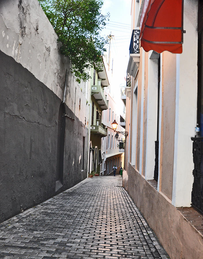 San Juan Photograph - Streets of San Juan  by Sabrina Hall