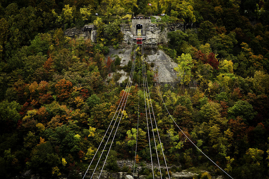 Niagara Falls Photograph - Strings across by Milan Kalkan Niagara Falls Photograph - Strings across by Milan Kalkan
