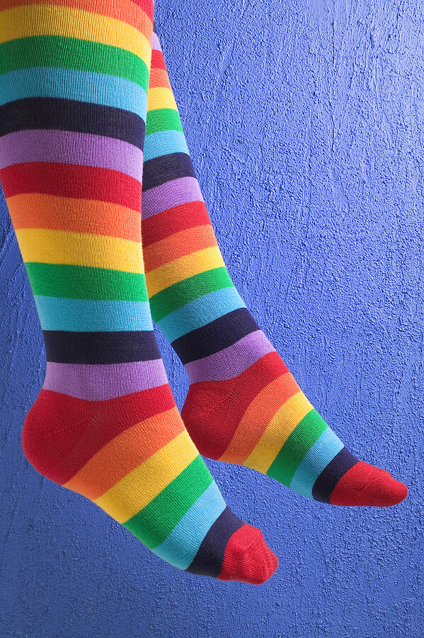 Striped socks by Garry Gay