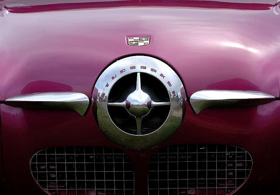 Studebaker hood emblem Photograph by David Campione