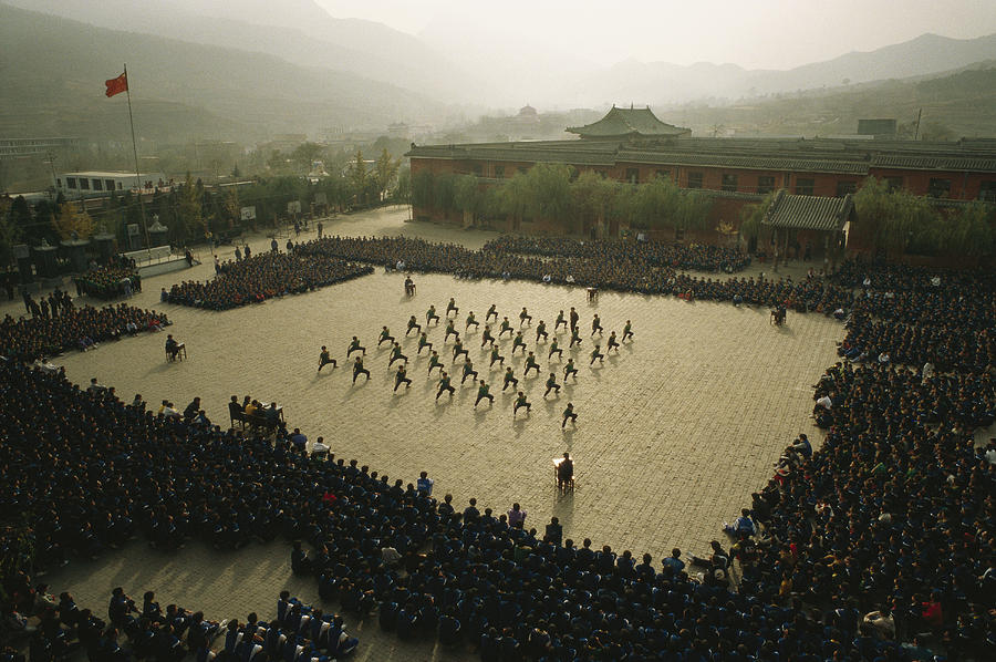 Asia Photograph - Students At The Ta Gou Academy by Justin Guariglia Asia Photograph - Students At The Ta Gou Academy by Justin Guariglia