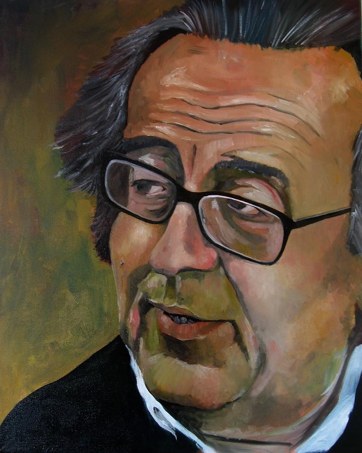 Study for Prof Joe Painting by Ray Agius