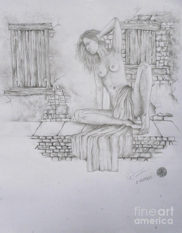 Nude Drawing - Study I by Christopher Keeler Doolin