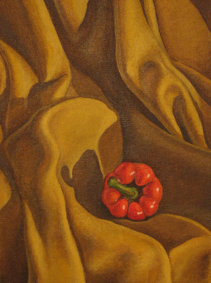Study Of Drapery Painting By Adam Strong