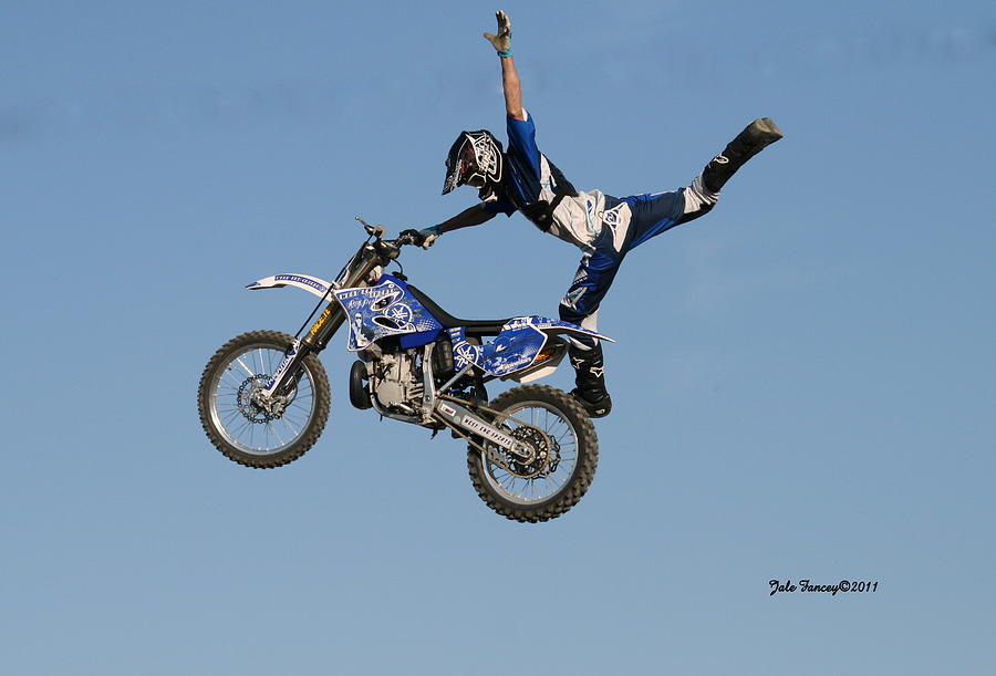 Stunt Rider Photograph by Jale Fancey