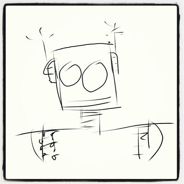 Sketchbook Photograph - Stuppid Invention #doodle #sketch by Daus Hado