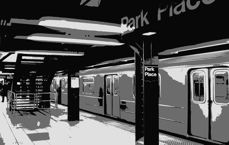 Subway BW3 Photograph by Scott Kelley