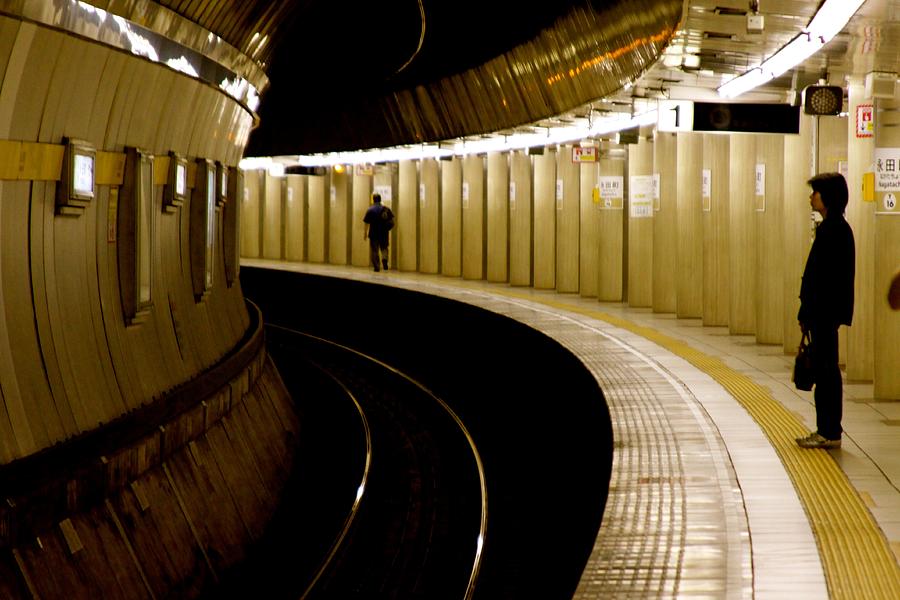 Subway Curve Photograph by Jerry Patterson - Fine Art America