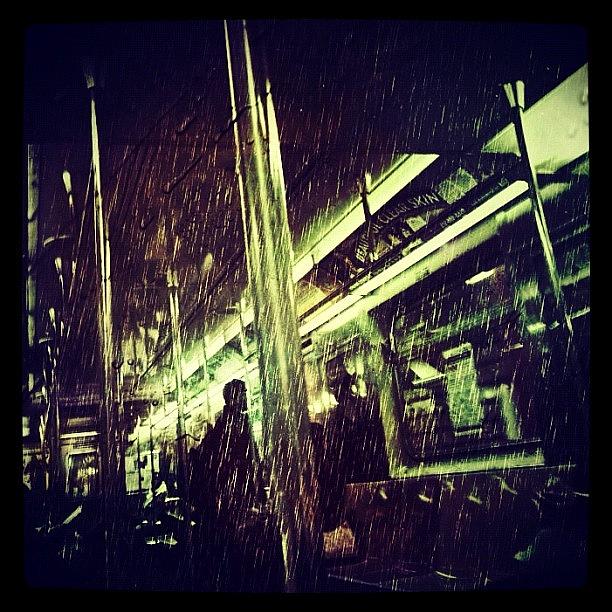 Rain Photograph - Subway Rain by Natasha Marco