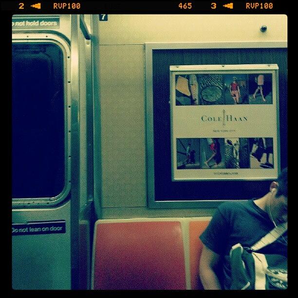 Subway Sleeping Photograph by Stephanie Gould