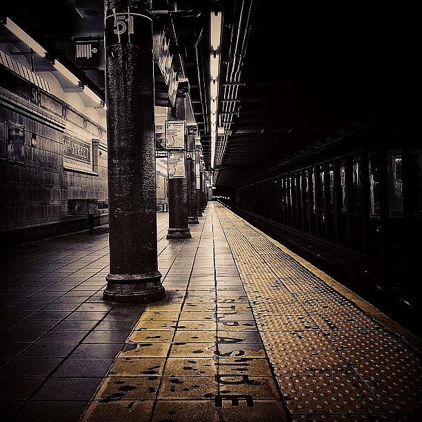 Transportation Photograph - Subway Tube - Ny by Joel Lopez