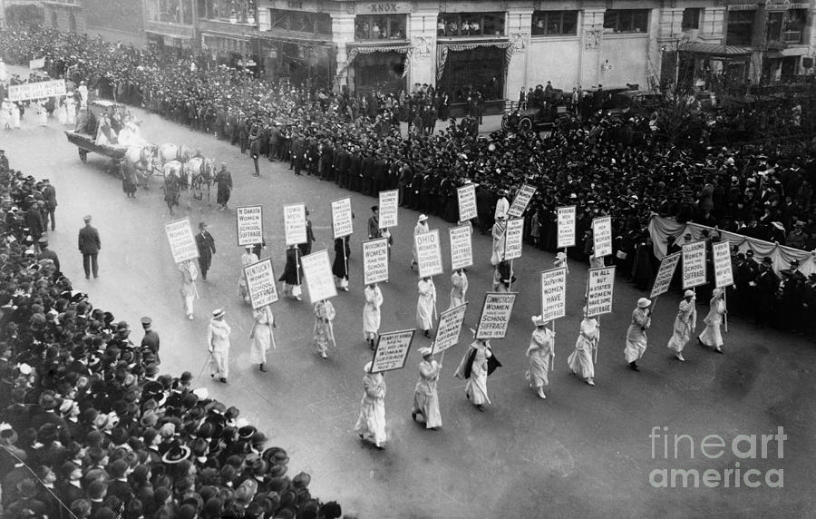 Suffragettes Photograph by Photo Researchers