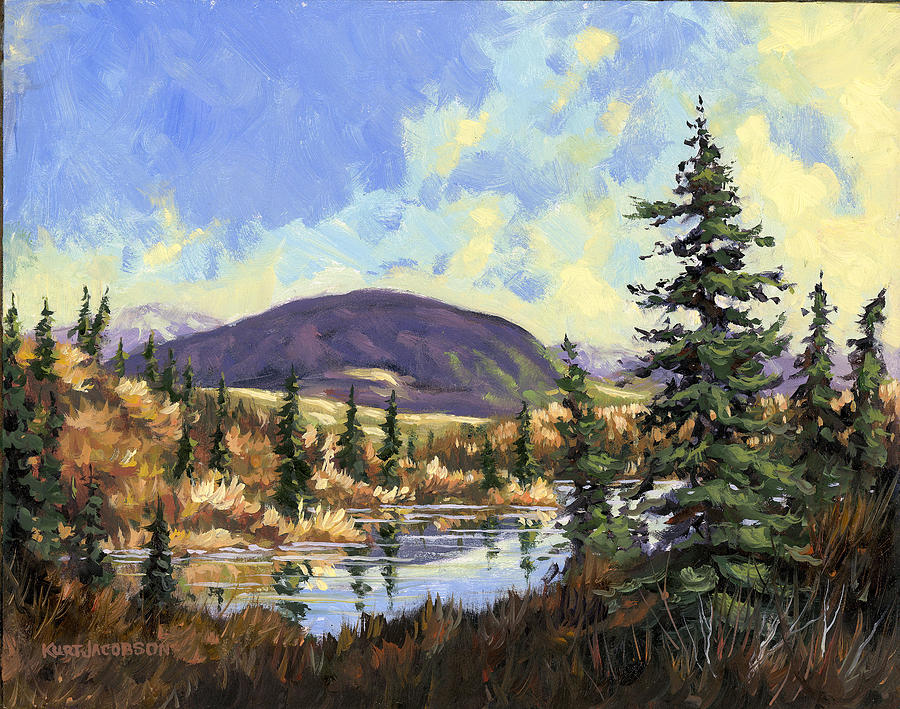 Sugarloaf Mountain Painting by Kurt Jacobson