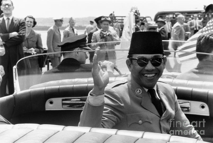Sukarno (1901-1970) Photograph by Granger