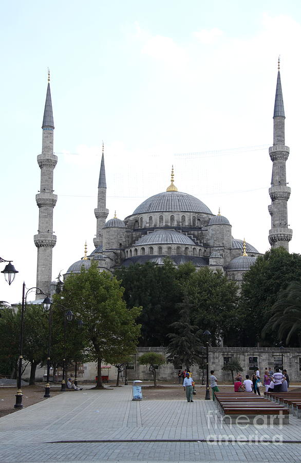 Sultan Ahmed Mosque - Istanbul Photograph by Christiane Schulze Art And Photography