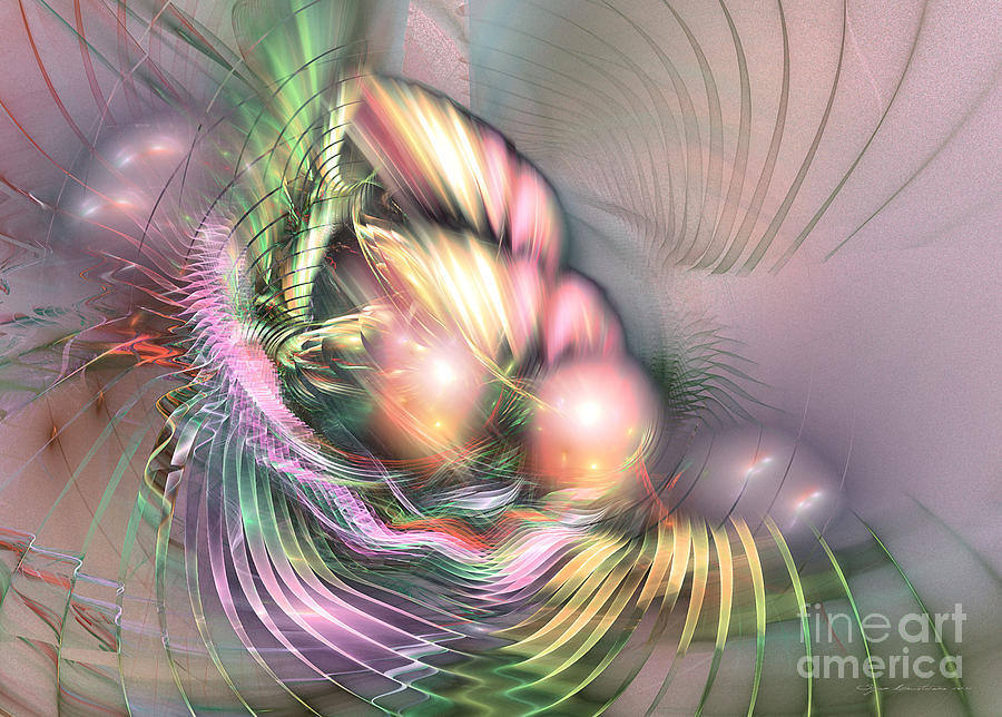 Summer Breeze -abstract Art Digital Art