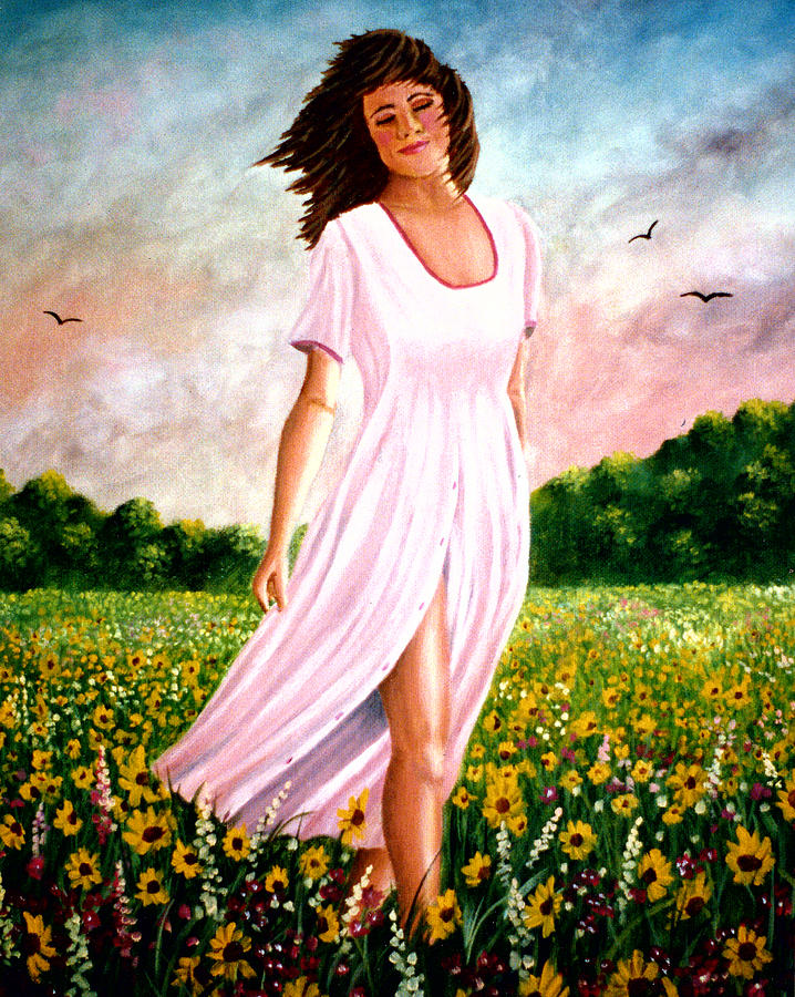 Summer Breeze Painting by David G Paul