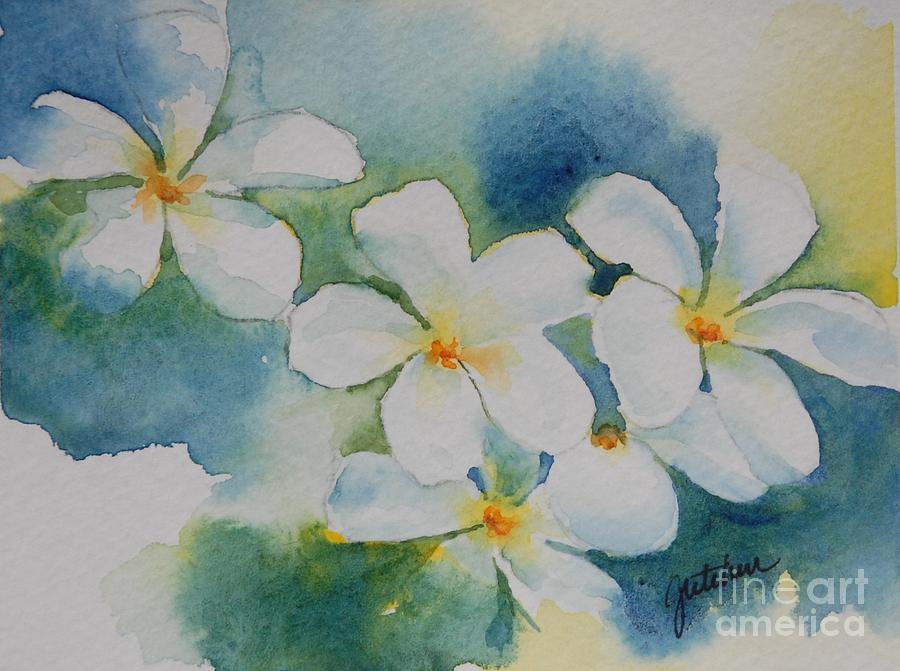Flower Painting - Summer Day by Gretchen Bjornson