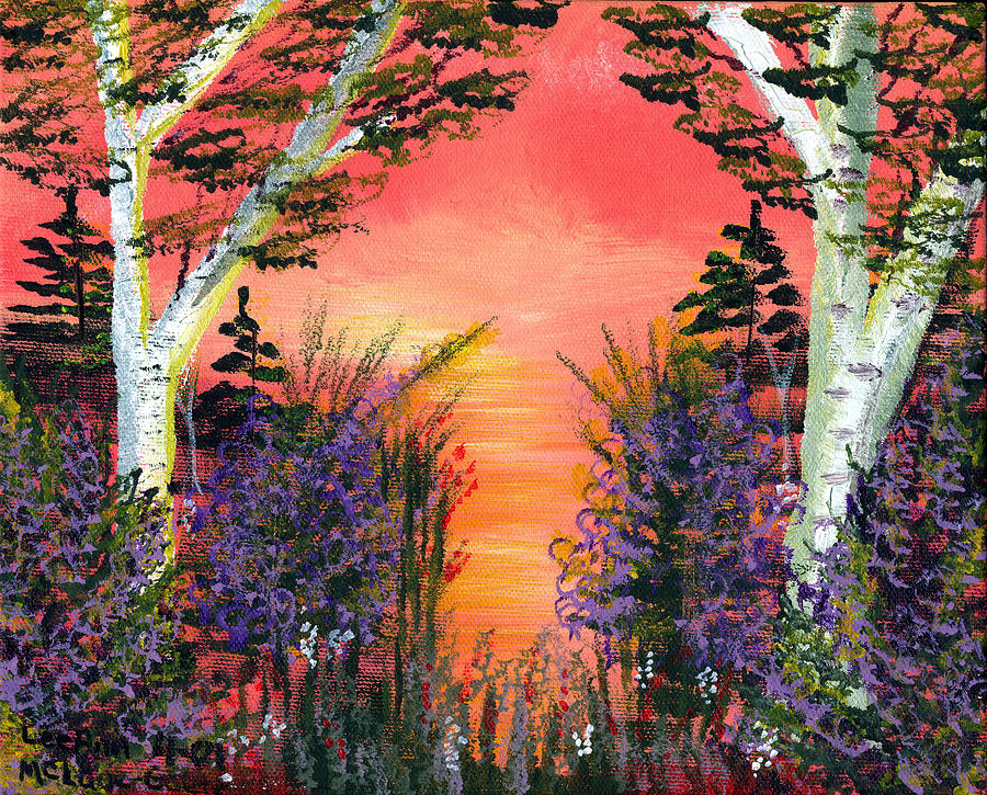 Summer Delight Painting by LeeAnn McLaneGoetz McLaneGoetzStudioLLCcom