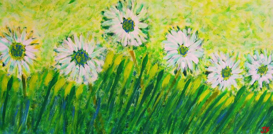 Summer Flowers Painting by John Scates