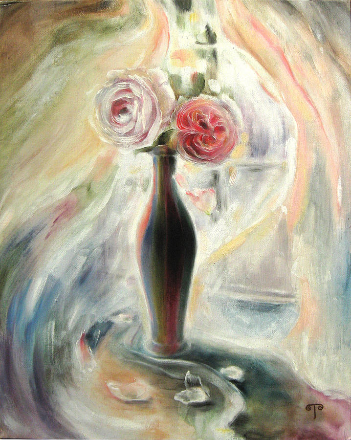 Rose Painting - Summer Flowers by Tanya Byrd