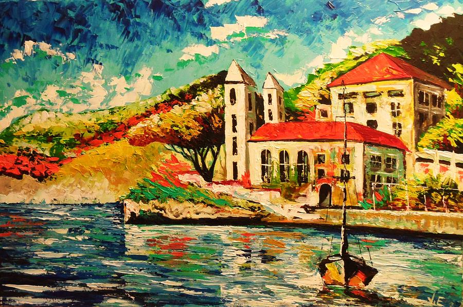 Summer In Italy Painting By Jason Ebrahimi