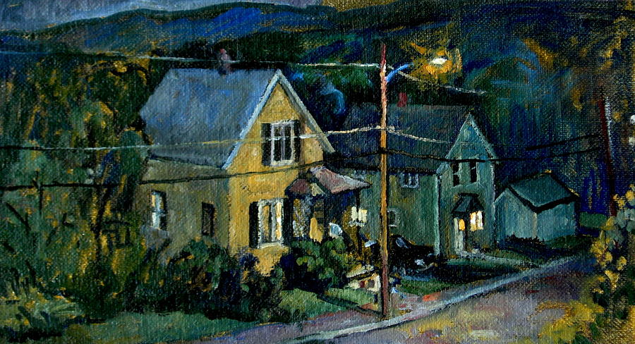 Summer Nocturne/American Street Painting by Thor Wickstrom