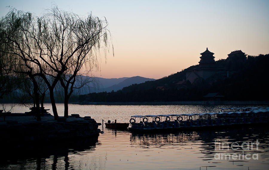 Beijing Photograph - Summer Palace Evening by Mike Reid