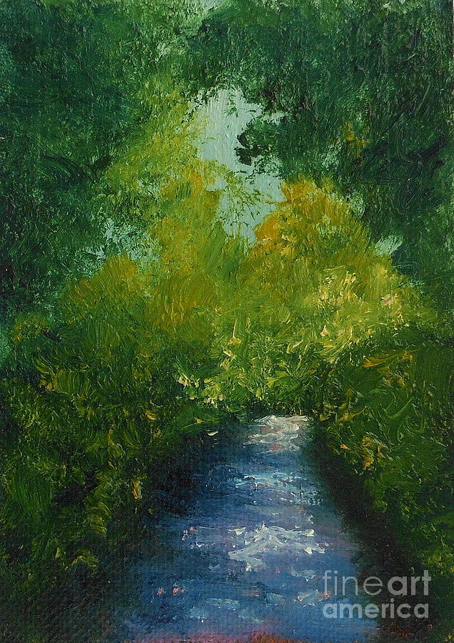 Summer Shadows Painting by Fred Wilson