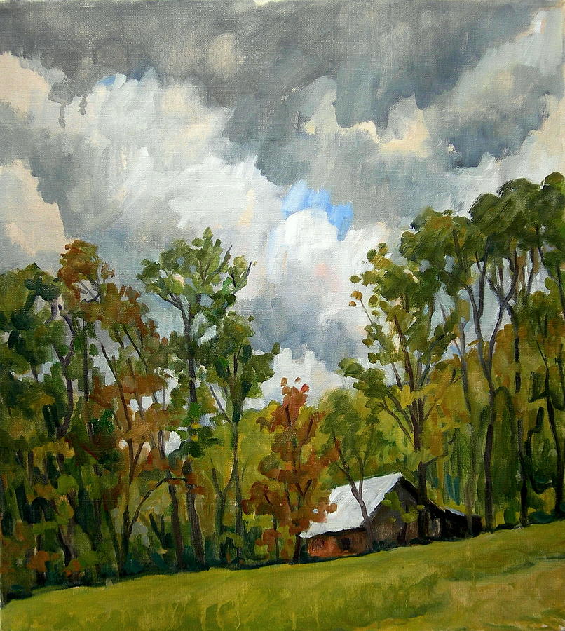 Summer Sky Painting by Thor Wickstrom