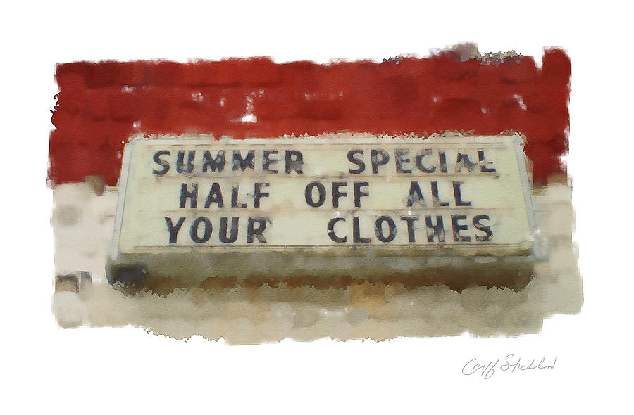 Summer Special Digital Art by Geoff Strehlow