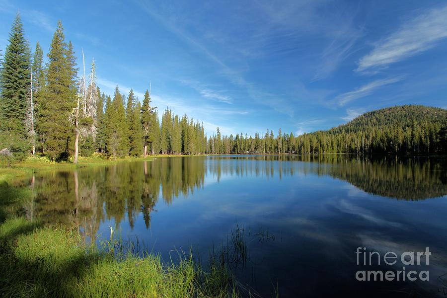 Summit Lake Blues Photograph by Adam Jewell