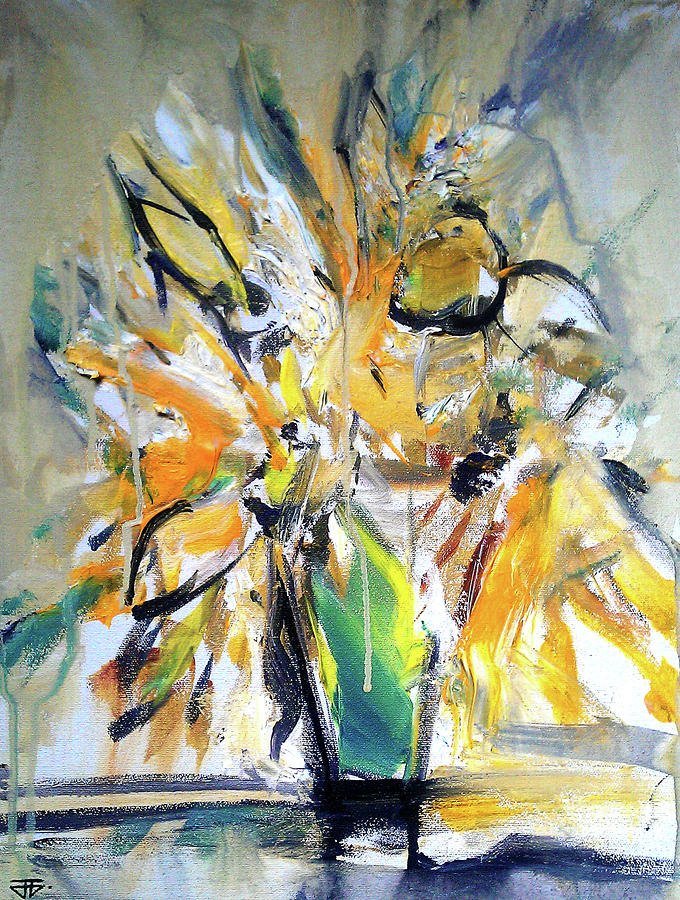 Sun Flower Day Painting by John Gholson
