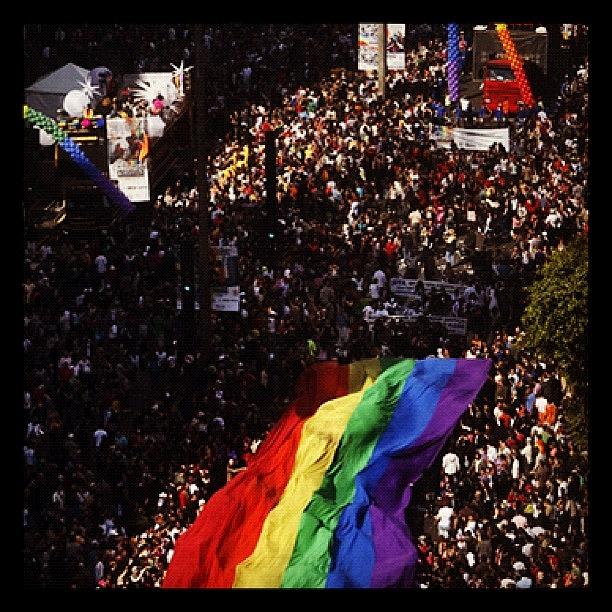 Sun June 3rd // Queens Pride Parade 2012 Photograph by Oscar Lopez