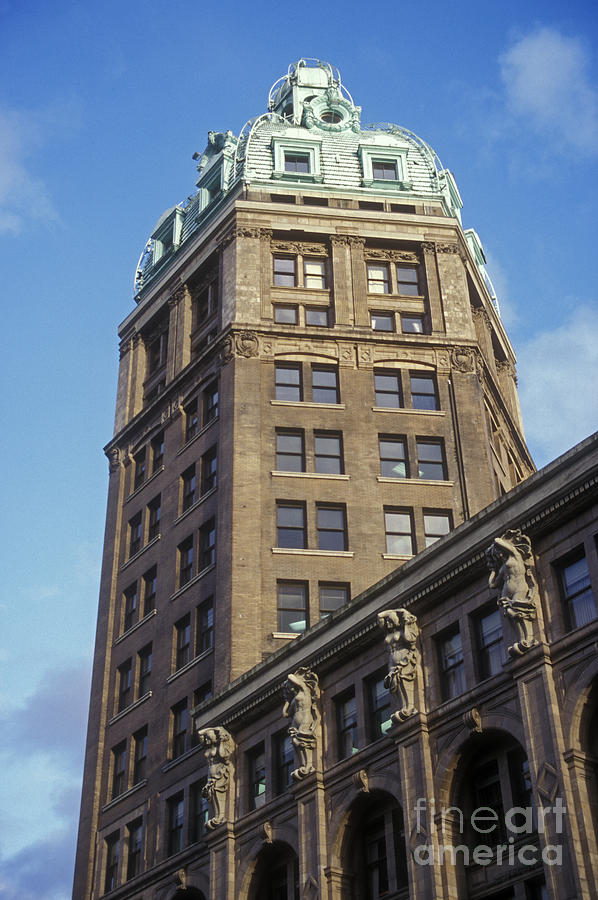 SUN TOWER Vancouver Canada Photograph by John Mitchell - Fine Art America