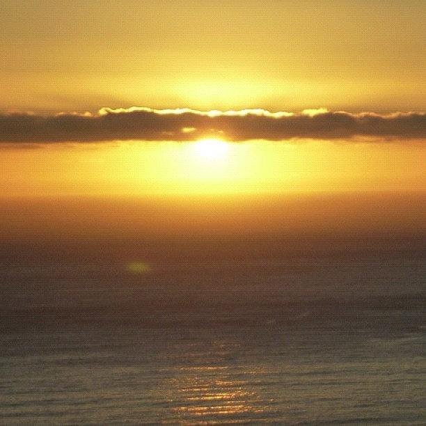 Sunset Photograph - Sundawn In Capetown / No Filter by Cally Stronk